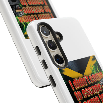 Jamaica Rhythm Phone Case — "I didn't come to escape, I came to remember my rhythm"