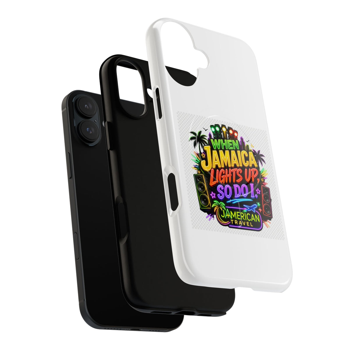 Jamaica Lights Up Phone Case — Tough Magnetic Protective Case