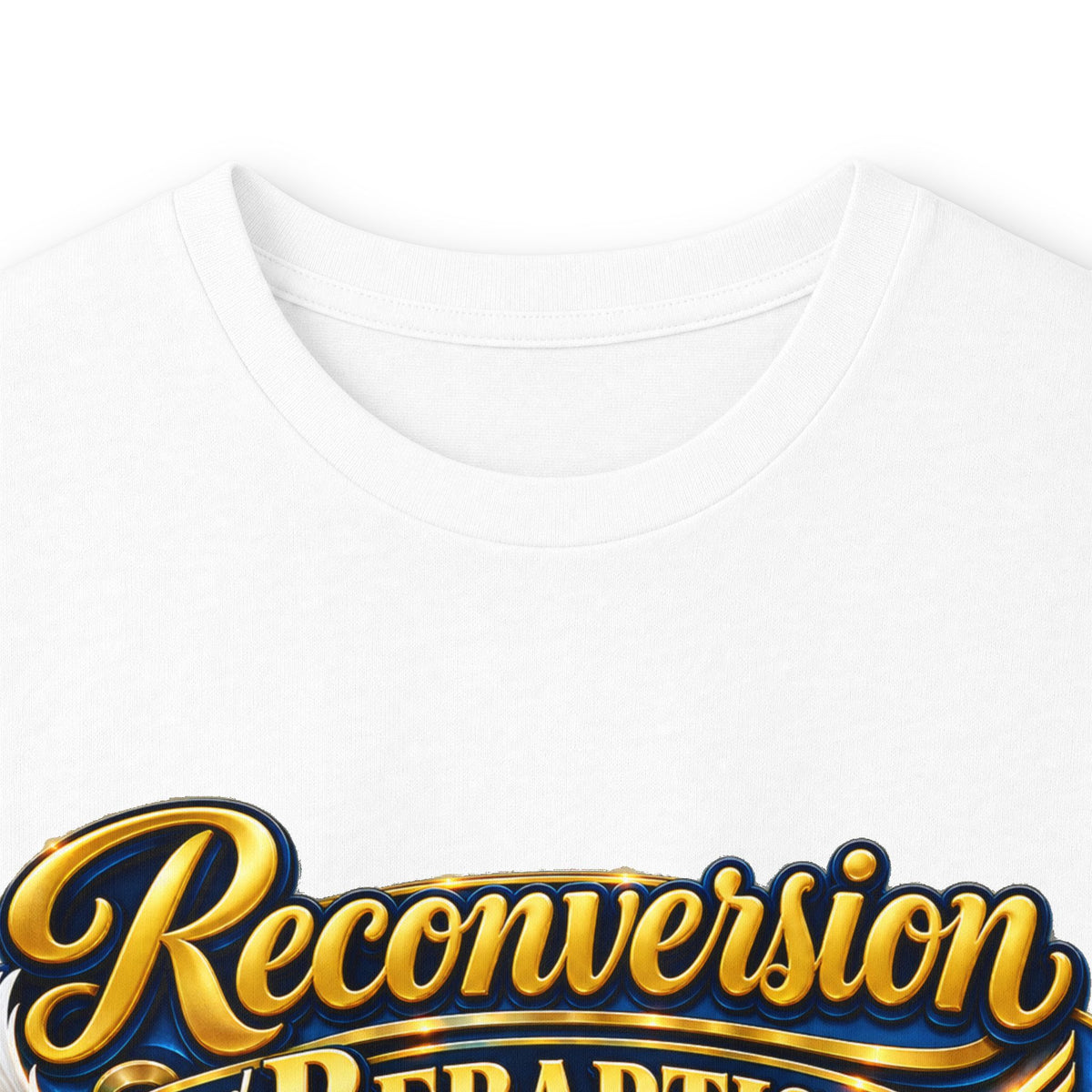 Reconversion Rebaptism Scripture Design Long Sleeve Tee | Christian Faith Shirt