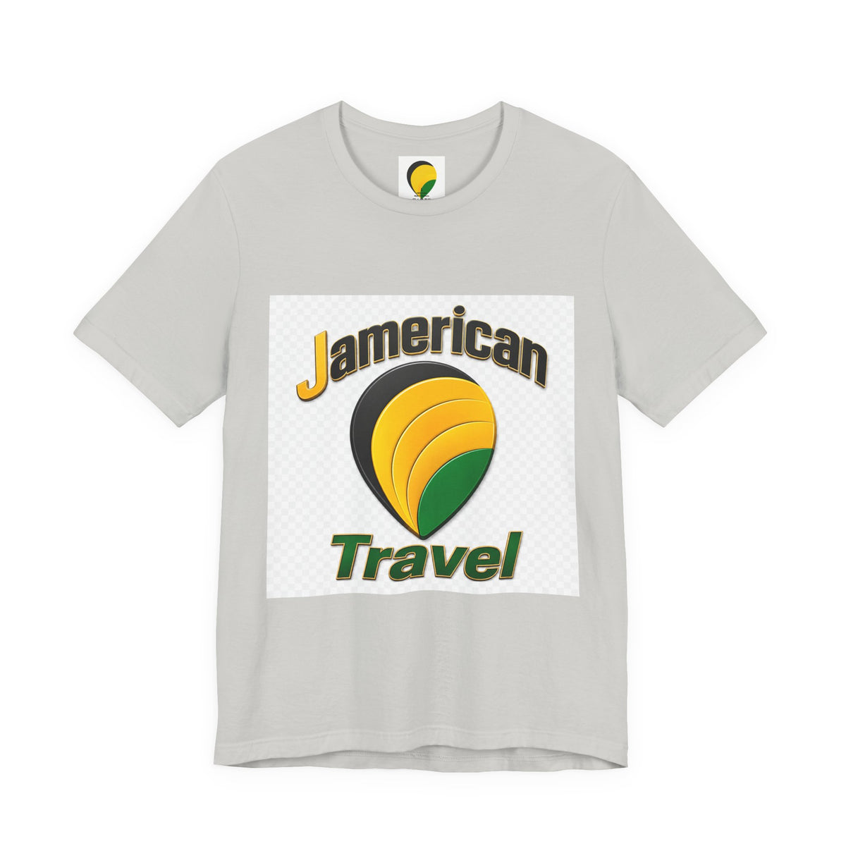 Jamerican Travel T-Shirt | Vintage Travel Logo Tee