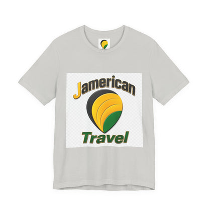 Jamerican Travel T-Shirt | Vintage Travel Logo Tee