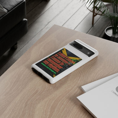 Jamaica Rhythm Phone Case — "I didn't come to escape, I came to remember my rhythm"