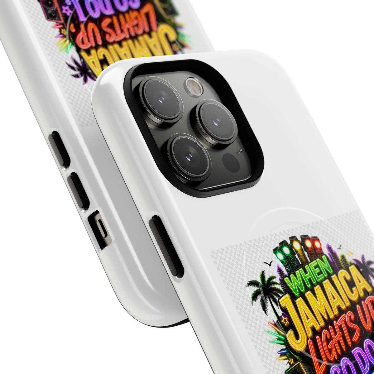 Jamaica Lights Up Phone Case — Tough Magnetic Protective Case