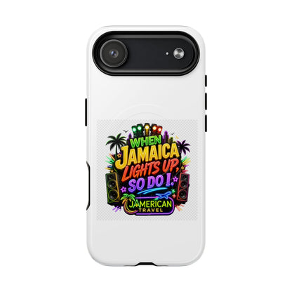 Jamaica Lights Up Phone Case — Tough Magnetic Protective Case