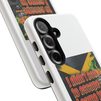 Jamaica Rhythm Phone Case — "I didn't come to escape, I came to remember my rhythm"