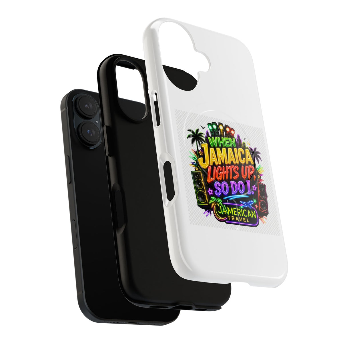 Jamaica Lights Up Phone Case — Tough Magnetic Protective Case