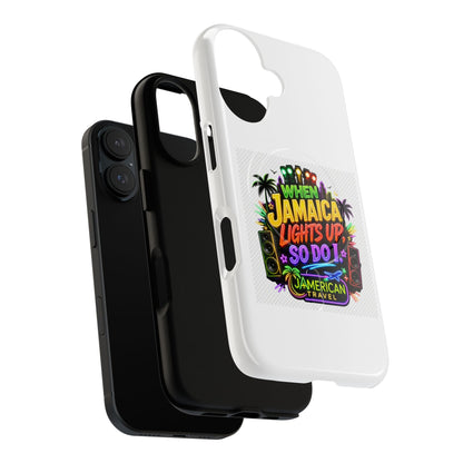 Jamaica Lights Up Phone Case — Tough Magnetic Protective Case