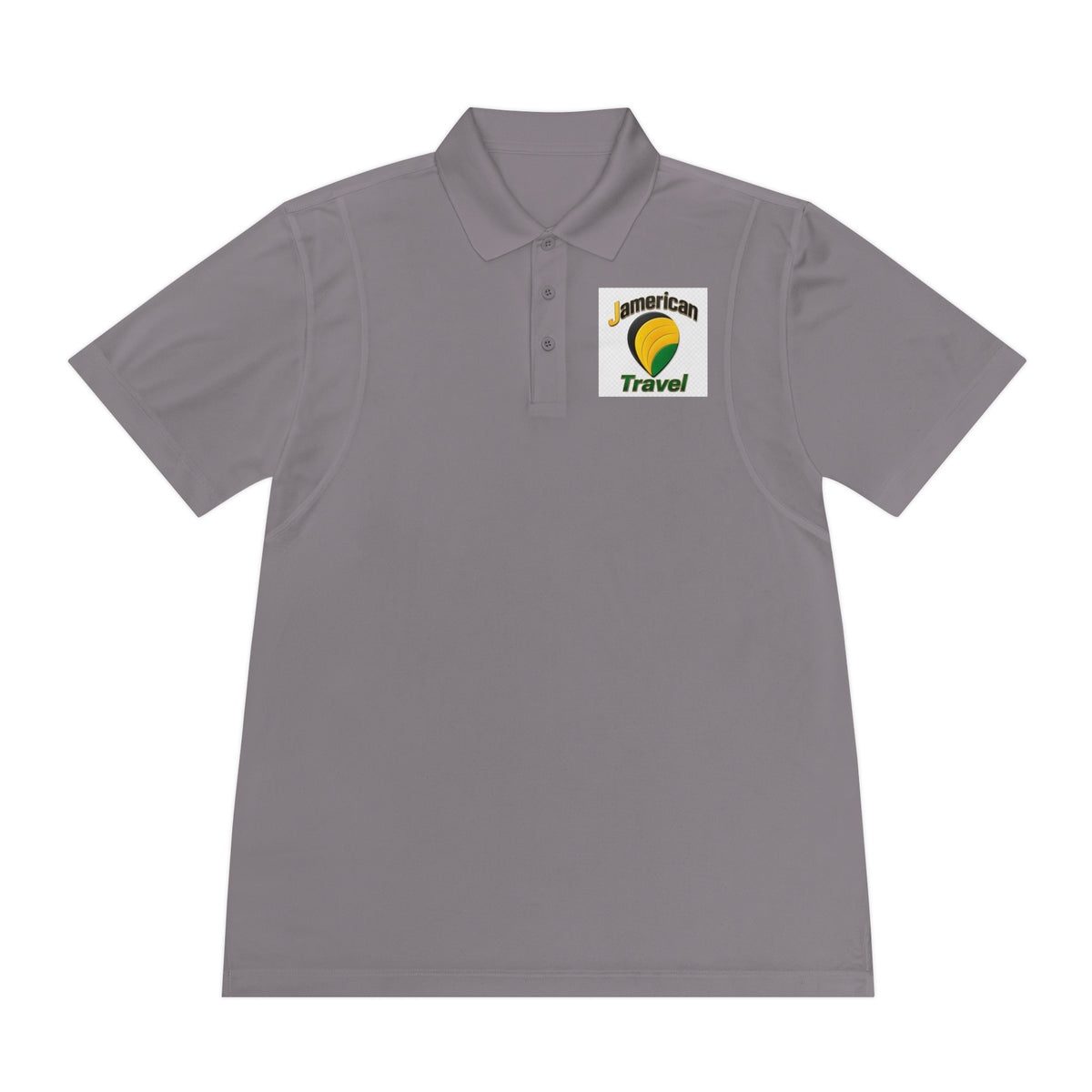 American Travel Logo Polo — Men’s Sport Polo Shirt