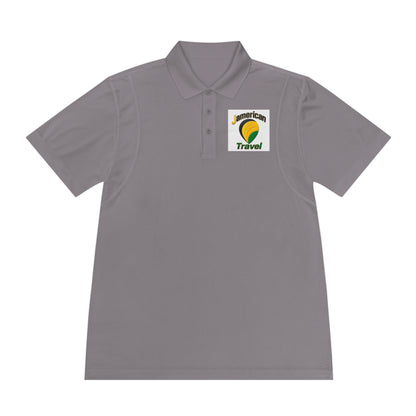 American Travel Logo Polo — Men’s Sport Polo Shirt