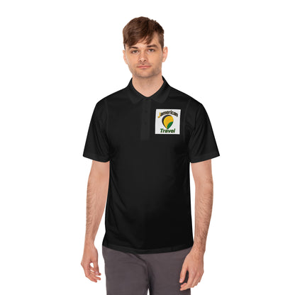 American Travel Logo Polo — Men’s Sport Polo Shirt