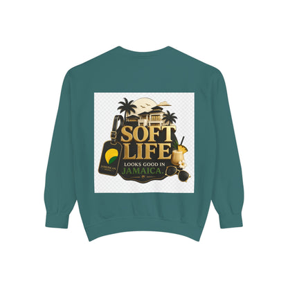 This island didn't just host me it claimed me Yard forever Sweatshirt | Soft Life Jamaica Crewneck