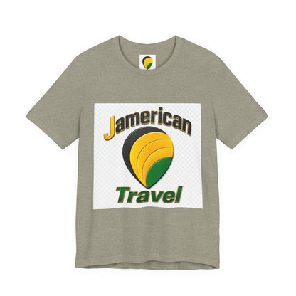 Jamerican Travel T-Shirt | Vintage Travel Logo Tee