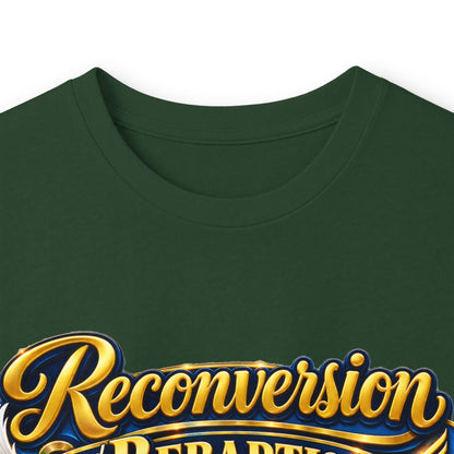 Reconversion Rebaptism Scripture Design Long Sleeve Tee | Christian Faith Shirt