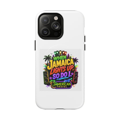 Jamaica Lights Up Phone Case — Tough Magnetic Protective Case