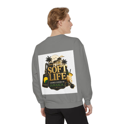 This island didn't just host me it claimed me Yard forever Sweatshirt | Soft Life Jamaica Crewneck