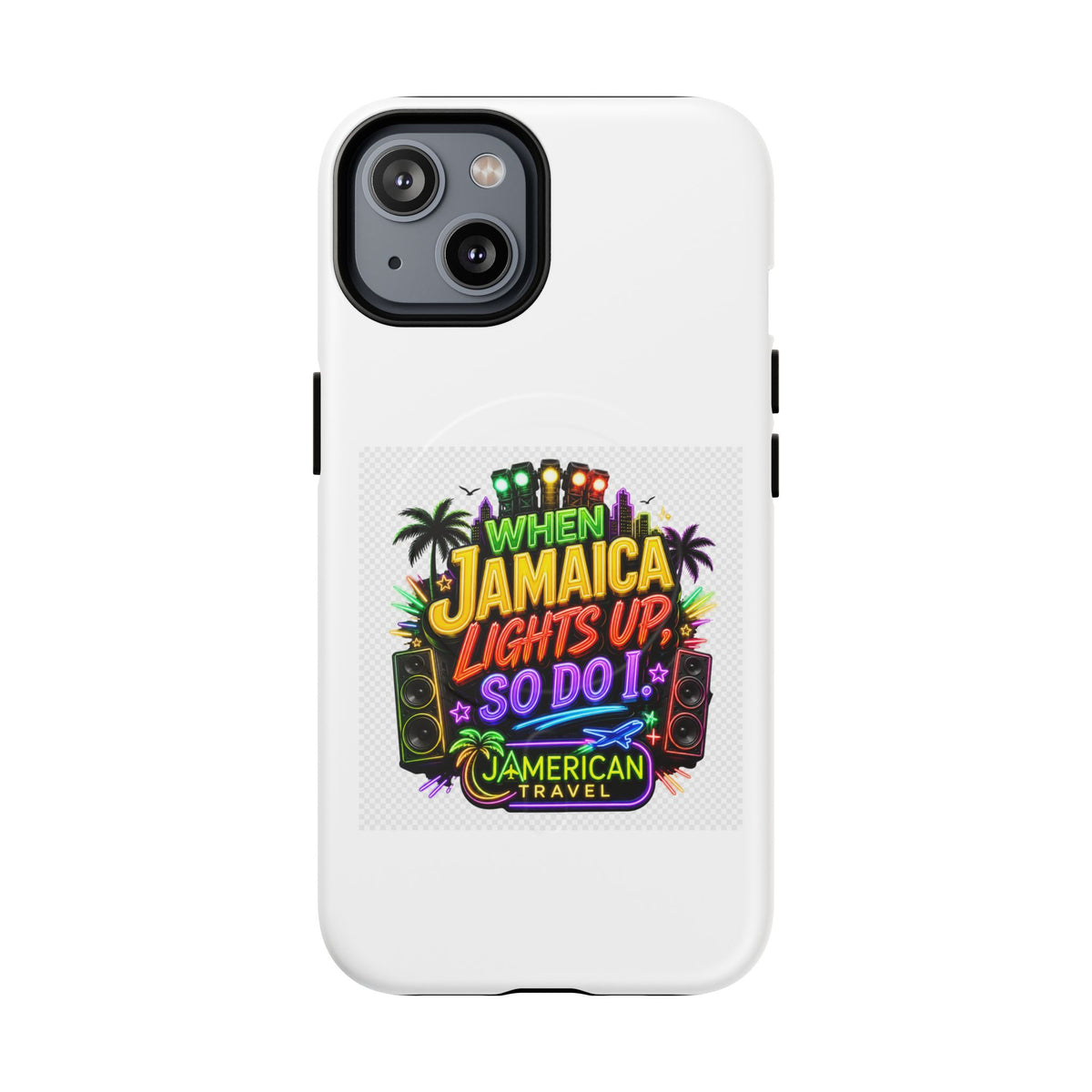 Jamaica Lights Up Phone Case — Tough Magnetic Protective Case