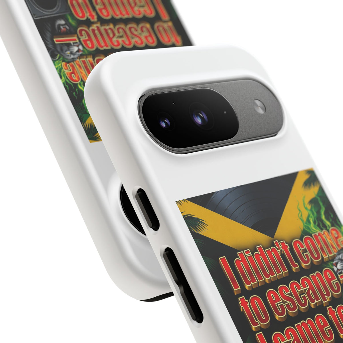 Jamaica Rhythm Phone Case — "I didn't come to escape, I came to remember my rhythm"