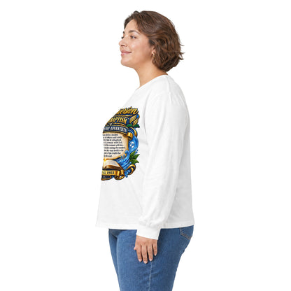 Reconversion Rebaptism Scripture Design Long Sleeve Tee | Christian Faith Shirt