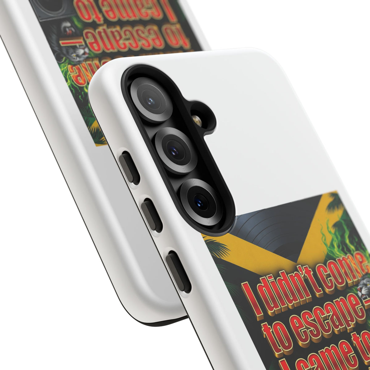Jamaica Rhythm Phone Case — "I didn't come to escape, I came to remember my rhythm"