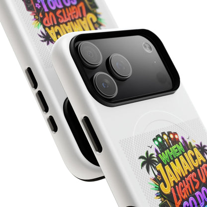Jamaica Lights Up Phone Case — Tough Magnetic Protective Case