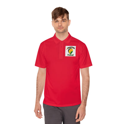 American Travel Logo Polo — Men’s Sport Polo Shirt