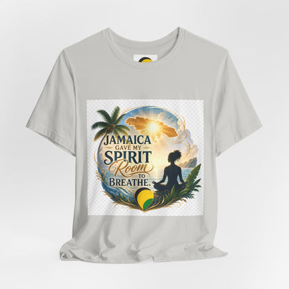 American Travel Polo — "Seeing the World Through Your Eyes" Graphic Shirt
