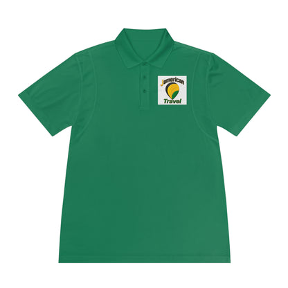 American Travel Logo Polo — Men’s Sport Polo Shirt