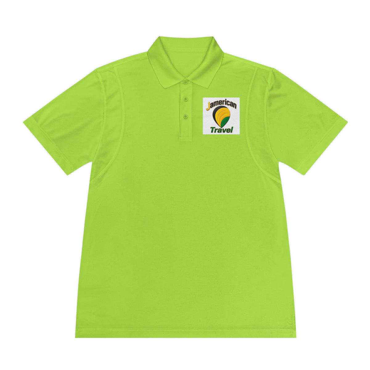 American Travel Logo Polo — Men’s Sport Polo Shirt