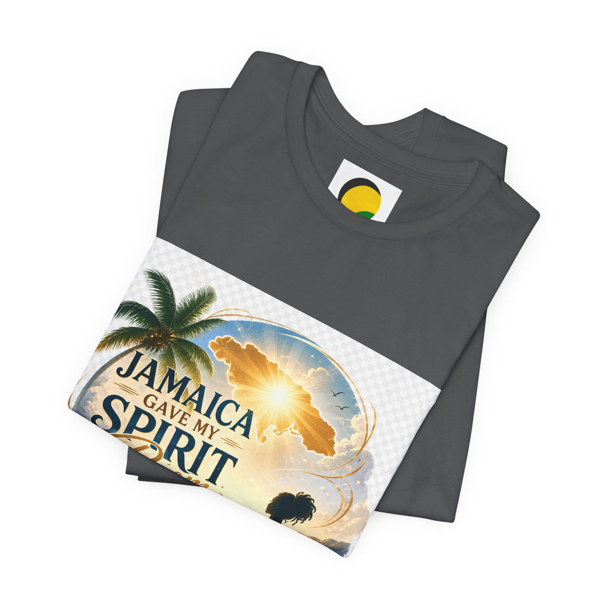 American Travel Polo — "Seeing the World Through Your Eyes" Graphic Shirt