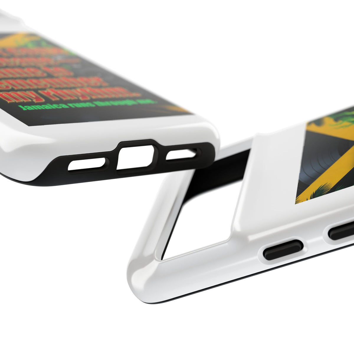 Jamaica Rhythm Phone Case — "I didn't come to escape, I came to remember my rhythm"