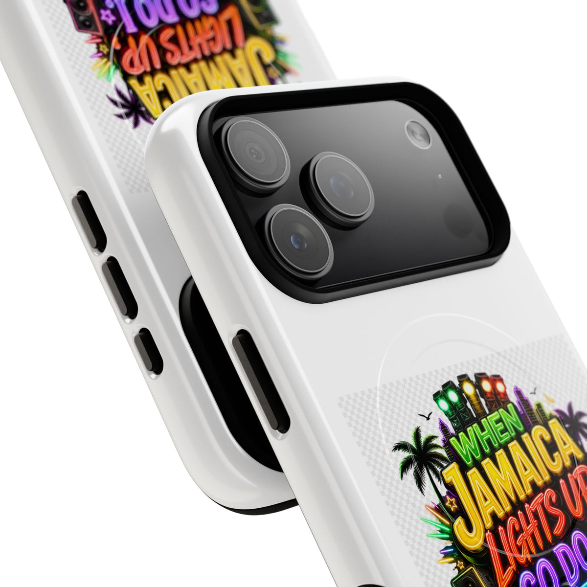 Jamaica Lights Up Phone Case — Tough Magnetic Protective Case