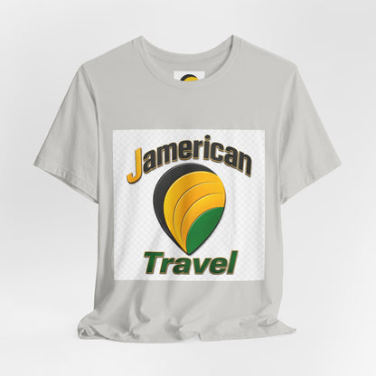 Jamerican Travel T-Shirt | Vintage Travel Logo Tee