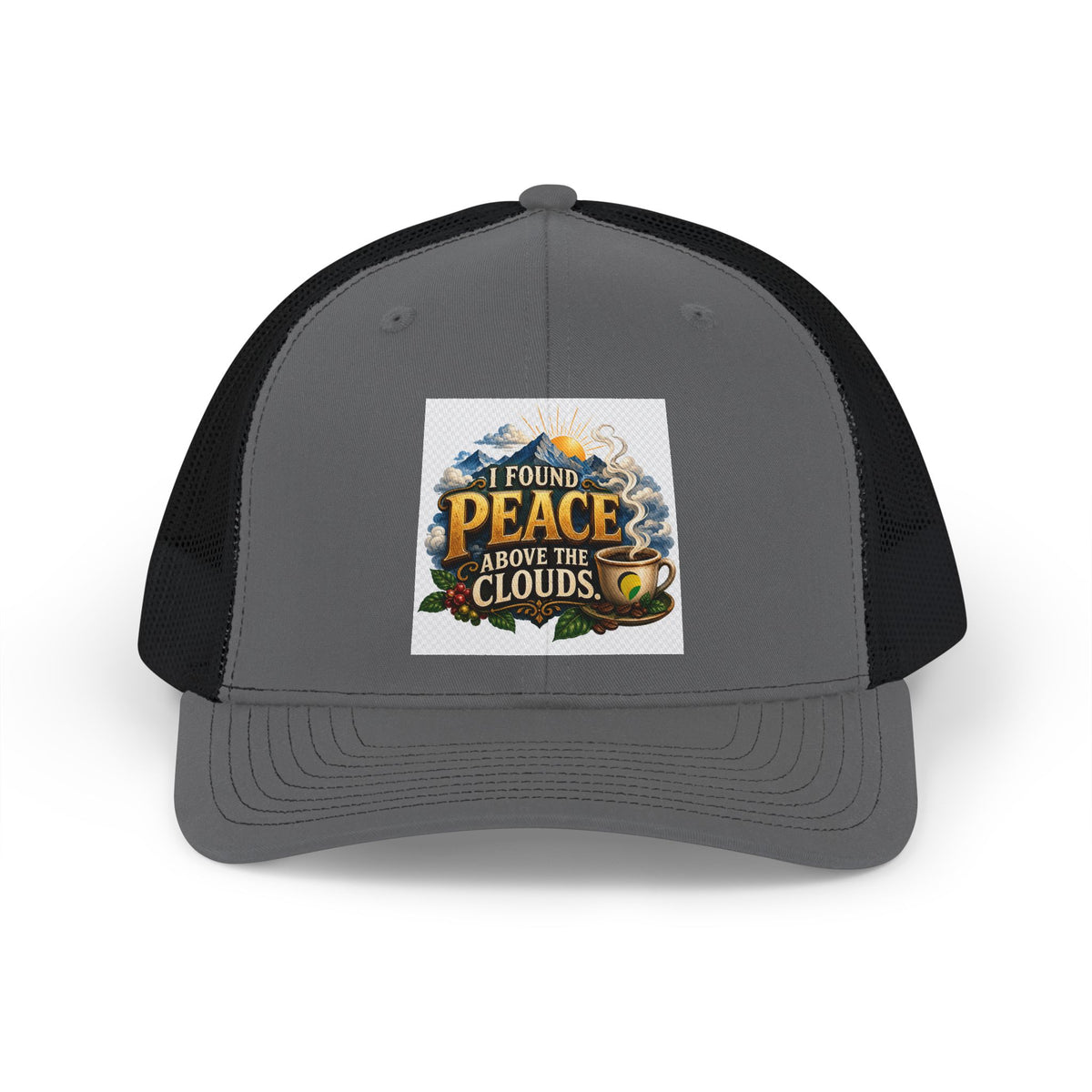 Peace Above the Clouds Snapback Trucker Cap