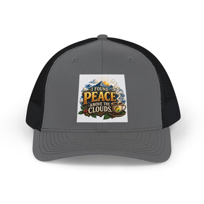 Peace Above the Clouds Snapback Trucker Cap