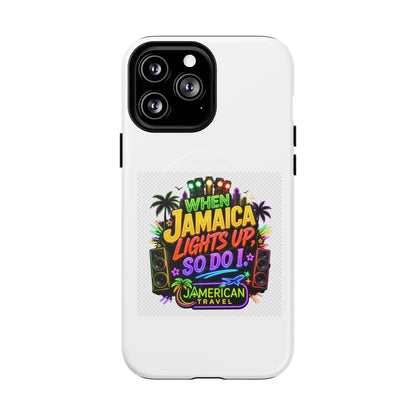 Jamaica Lights Up Phone Case — Tough Magnetic Protective Case