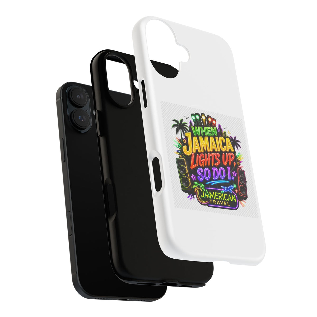 Jamaica Lights Up Phone Case — Tough Magnetic Protective Case