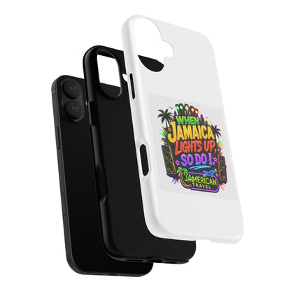 Jamaica Lights Up Phone Case — Tough Magnetic Protective Case