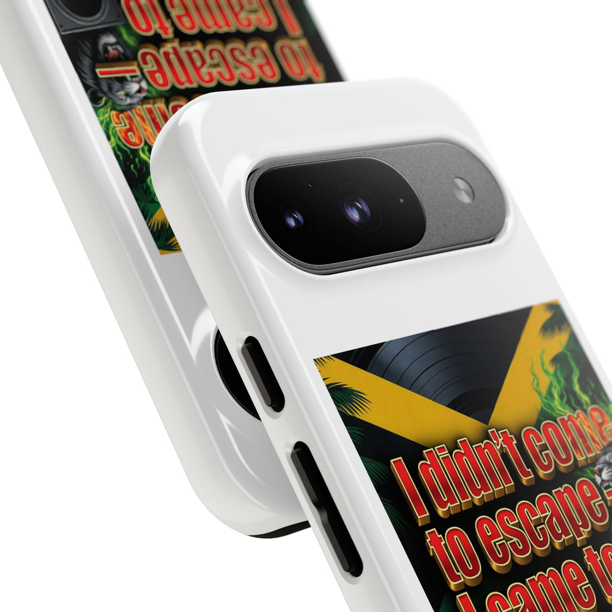 Jamaica Rhythm Phone Case — "I didn't come to escape, I came to remember my rhythm"