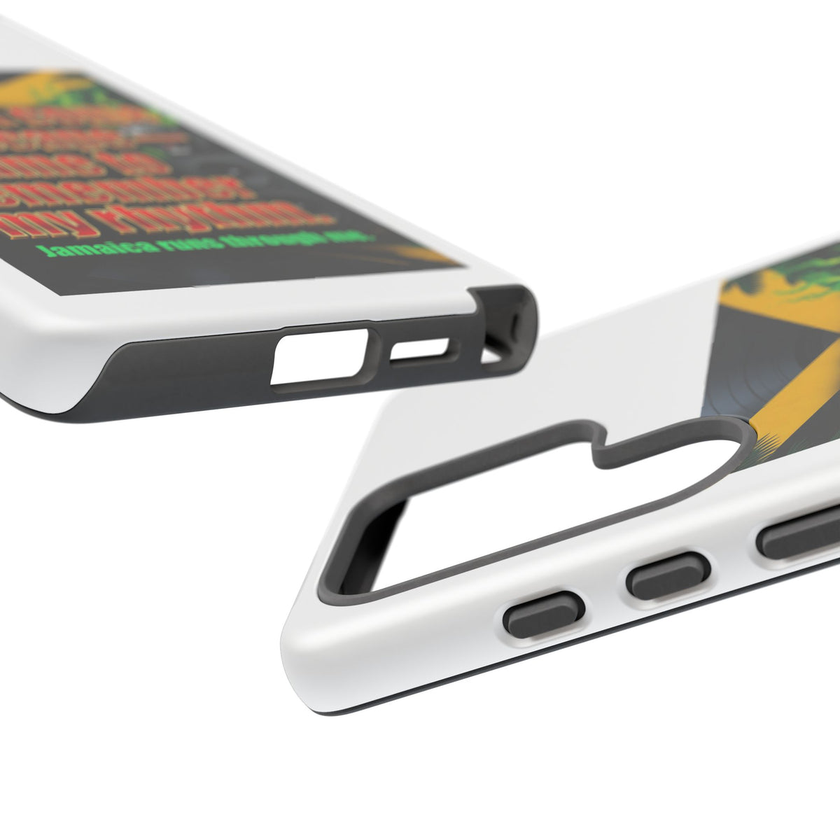 Jamaica Rhythm Phone Case — "I didn't come to escape, I came to remember my rhythm"
