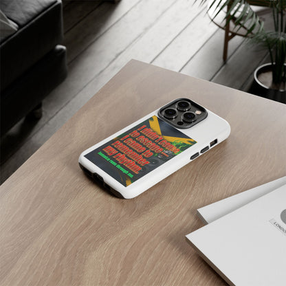 Jamaica Rhythm Phone Case — "I didn't come to escape, I came to remember my rhythm"