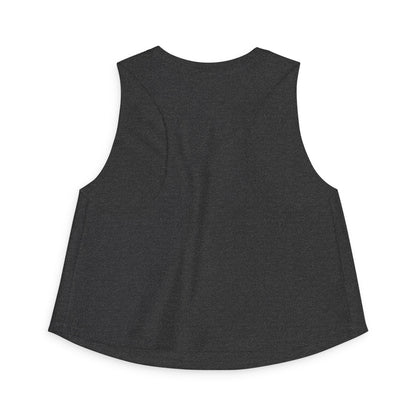 Island Soul Crop Top — American Passport Tropical Travel Graphic