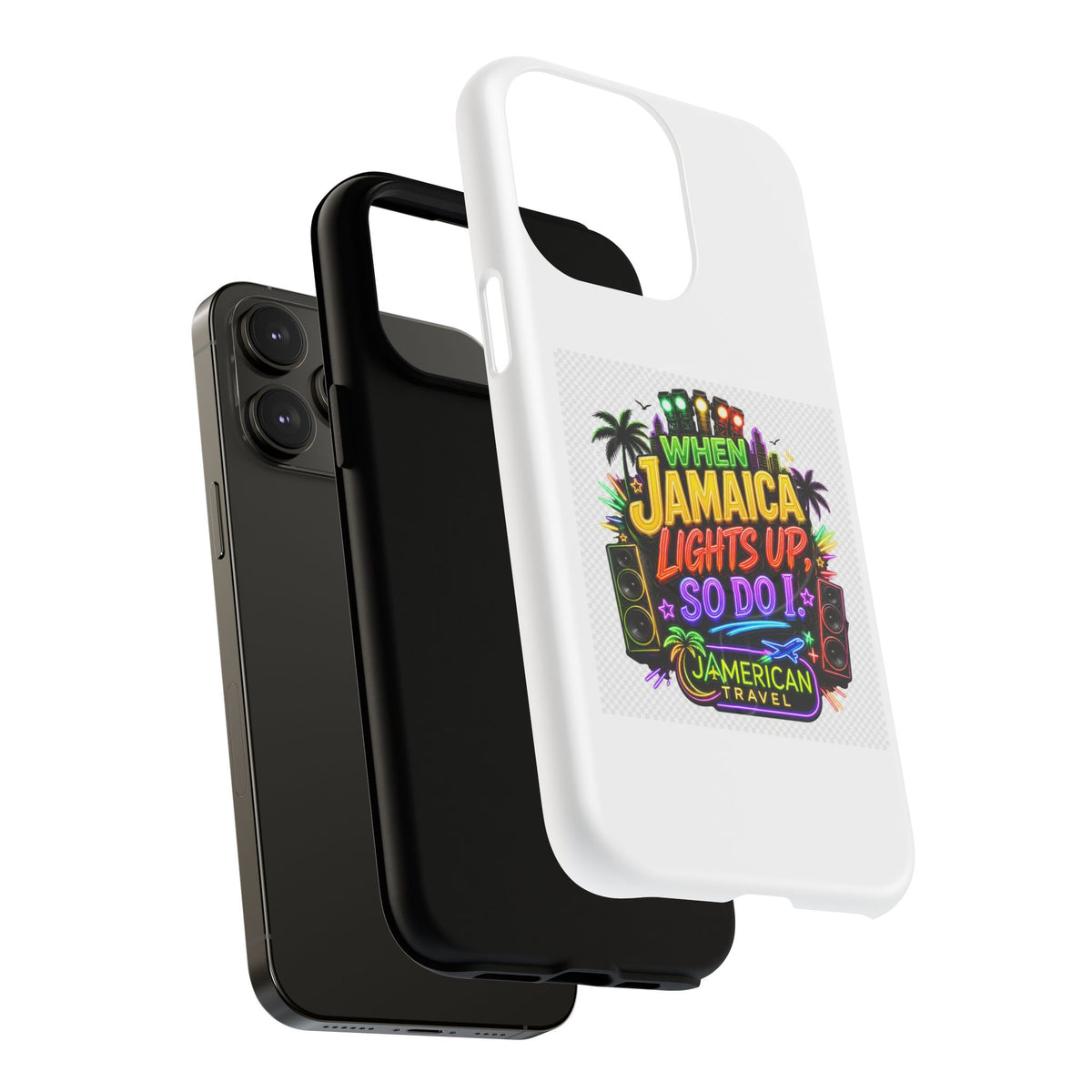 Jamaica Lights Up Phone Case — Tough Magnetic Protective Case