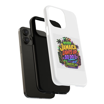 Jamaica Lights Up Phone Case — Tough Magnetic Protective Case