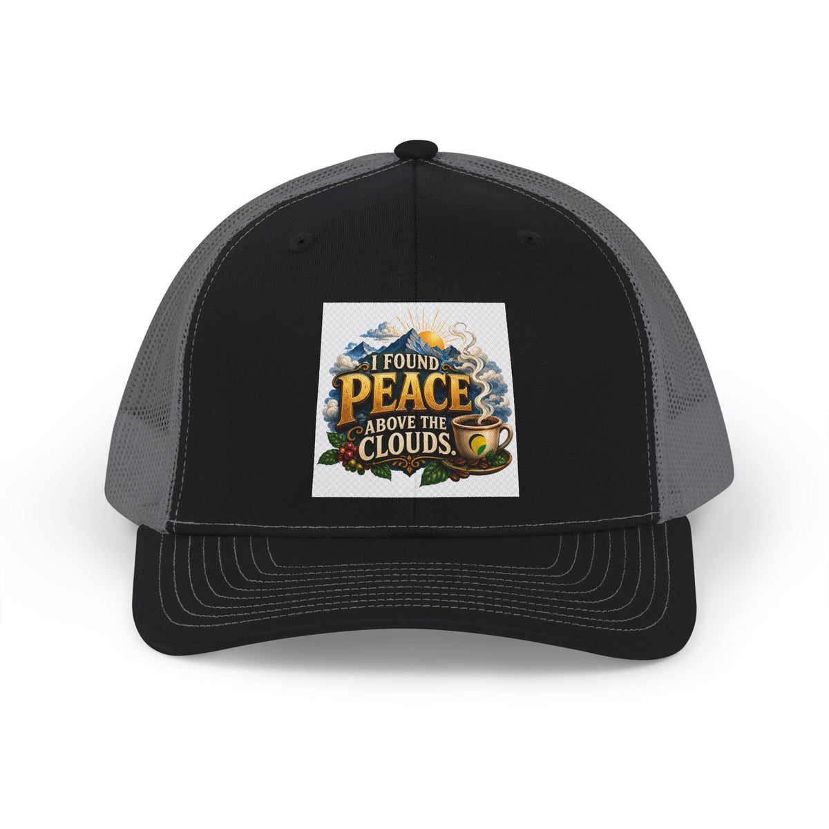 Peace Above the Clouds Snapback Trucker Cap