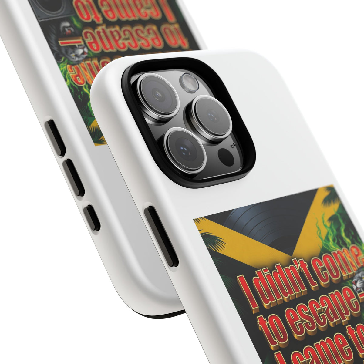 Jamaica Rhythm Phone Case — "I didn't come to escape, I came to remember my rhythm"