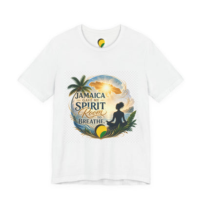 American Travel Polo — "Seeing the World Through Your Eyes" Graphic Shirt