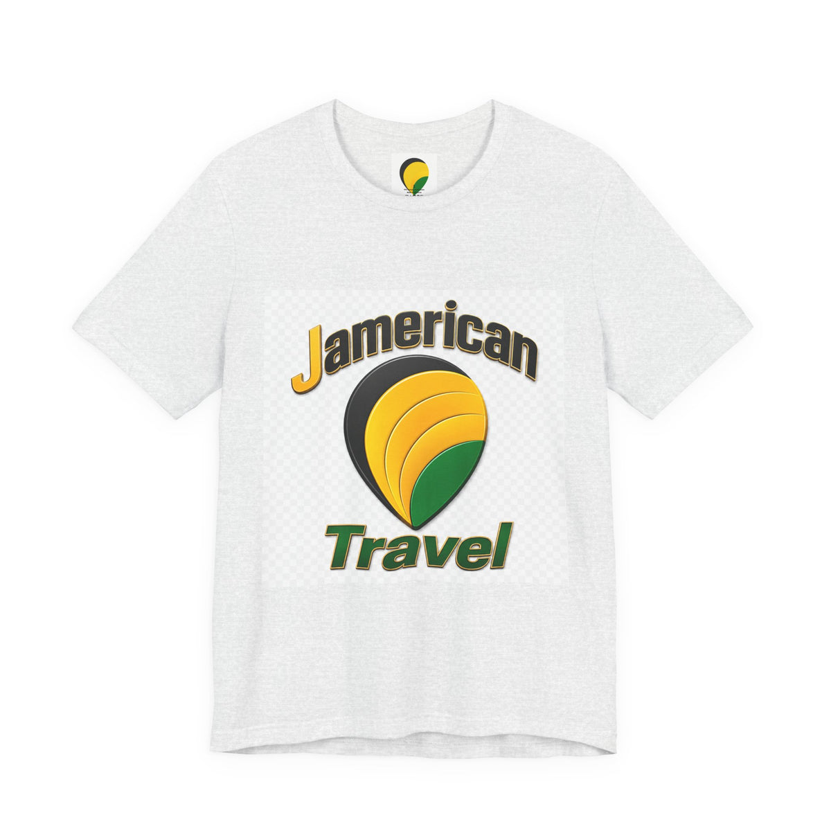 Jamerican Travel T-Shirt | Vintage Travel Logo Tee