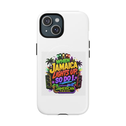 Jamaica Lights Up Phone Case — Tough Magnetic Protective Case