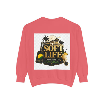 This island didn't just host me it claimed me Yard forever Sweatshirt | Soft Life Jamaica Crewneck