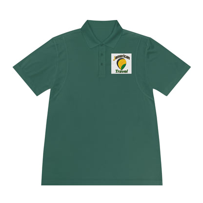 American Travel Logo Polo — Men’s Sport Polo Shirt